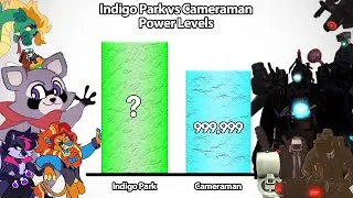 Indigo Park VS Cameraman Power Levels 🔥