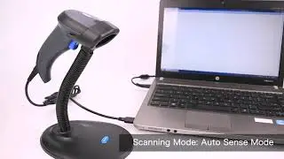 NT-W9 1D&2D wired Scanner with Stand.