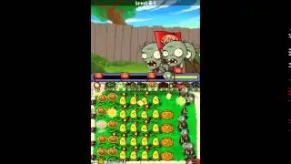 Plants vs  Zombies: level 6-1