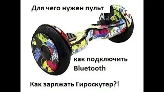 Как Заряжать Гироскутер?! для чего нужен пульт?!