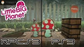 LittleBigPlanet PS3 vs RPCS3 | First Steps