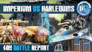 Harlequins vs Imperium battle report: Warhammer 40K 8th edition