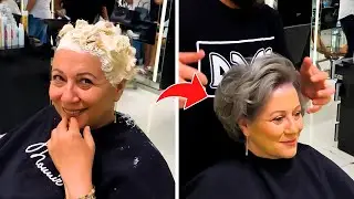 Hair transformation done by Mounir 