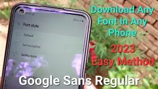 How to install Google Pixel Font in any phone without root | Download any font in any phone.