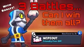 3 Battles with Barley… Can I Win Them All!? | Brawl Stars #9