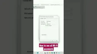 🔥 How to See WIFI Password in Windows 11