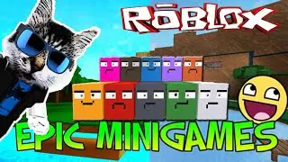 Роблокс эпик мини игры - epic minigames roblox [ кот Мася roblox ]