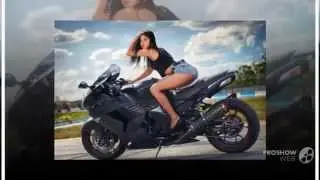 крутые тачки и красивые девушки