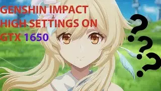 Genshin Impact Gameplay on GTX 1650 + Intel core i5 10400f Desktop