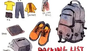Sketching tools I'm bringing to Bandung (2015)