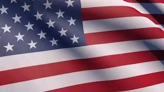 3d United states USA flag background American national symbol waved in the wind.