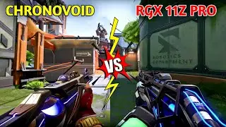 CHRONOVOID Vandal VS RGX 11Z PRO Vandal Comparison || Which One Is The Best Futuristic Vandal Skin