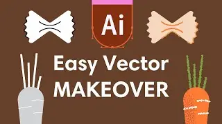 How to Add Texture in Adobe Illustrator | Time Lapse | Tips and Technique