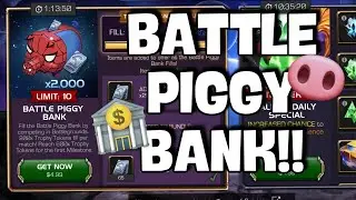 New Battle Piggy Bank $5 - $50! in Marvel Contest of Champions