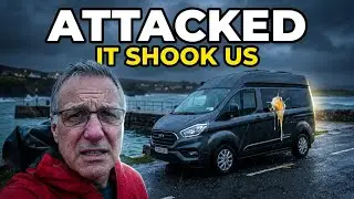 Campervan ATTACKED It SHOOK Us - VANLIFE IRELAND - 9