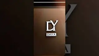 Daya Name logo design ✨✨ #shorts #shortvideob#logo #art #logodesign #dubai