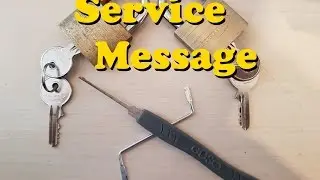 Service Announcement - Padlocks