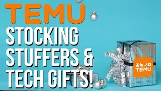 TEMU Haul # 7 - Tech Stocking Stuffers and Gifts!