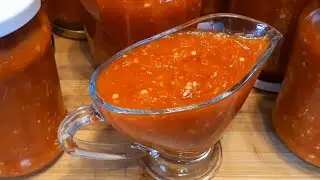 Домашняя АДЖИКА!!! Лучший рецепт АДЖИКИ на зиму.