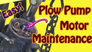 Snow Plow Pump Motor Pre-Season Maintenance - Increase Snow Plow Pump Performance Fix Pump Issues