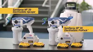 Graco SaniSpray HP 20 Electrostatic Product LAUNCH!