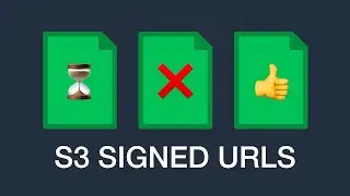 AWS S3 pre-signed url