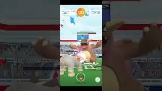Mega Kangaskhan Solo in Cloudy (Low Kick / Crunch)