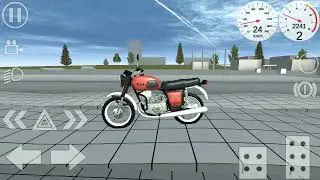 Обзор мотоцикла ИЖ ПЛАНЕТА 5 В simple car crash.