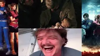 Pedro Pascal Crying Meme -  [Resident evil] #Shorts