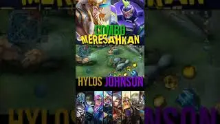 JOHNSON TRANSFORMER 🚔 combo  Hylos 🦄🐴 Combo #mobilelegends #mlbb #troll #shorts