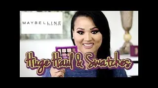Huge Maybelline Haul with Swatches