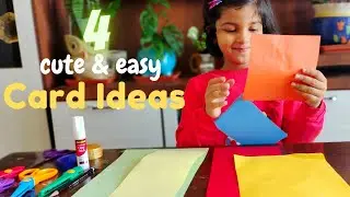 Birth Day Cards | 5 Cute & Easy Greeting Card Ideas | Paper Craft for Kids | DIY Birthday Cards