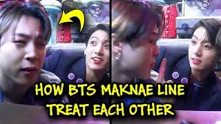 How BTS maknae line treat each other