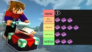 RANKEEI todos os encantamentos do MINECRAFT