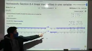 MATH 0332 - Section 6.4 - Linear Inequalities in One Variable