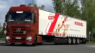 ETS2 1.44 ProMods 2.61 Mercedes Actros MP3 Bremen - Luleå