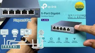 TP-Link TL-SG105 5-Port Gigabit Ethernet Switch - Unboxing Indonesia