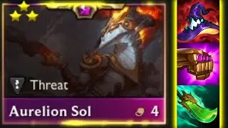 3 star Aurelion Sol is annihilating everything ! | TFT Set 8