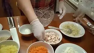 Готовим салаты к празднику!!!