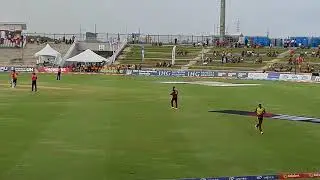 Andre Russell DOT BALL to Phil Salt (West Indies vs England 2023 4th T20I)