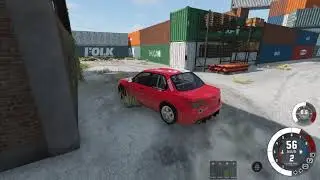 Look mom! I drifted! (BeamNG.Drive) #shorts