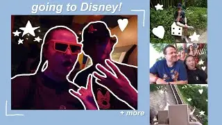 going to Disney vlog + throwing up on a ride| The Young Family YAY