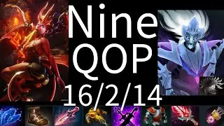 Nine Queen of Pain vs Mars, Lina, Tusk, SS, Batrider, Techies - Tundra vs Secret g2 DPC WEU dota2