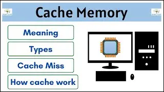 What is Cache Memory | Meaning | Working | Cache miss | Cache clear | Cache miss |