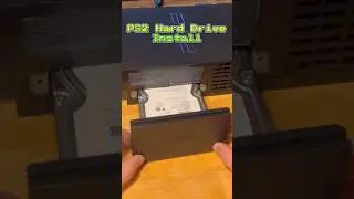 PS2 Hard Drive Install #playstation2 #shorts
