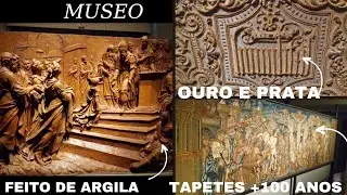 Quadros de Argila,tapetes de ouro e prata com + de 100 anos, este é o museo de Milão #viagem #trip