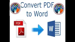 اسرع طريقة لتحويل ملف pdf الى word