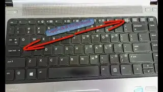 How to fix the black screen & flashing lights on CapsLock and scroll/NumL on keyboard for HP Laptop
