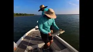 Another great day of fishing at Lake Whitney