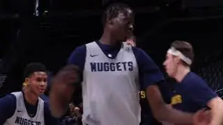 Bol Bol Shows Skills at Nuggets 2020 Training Camp